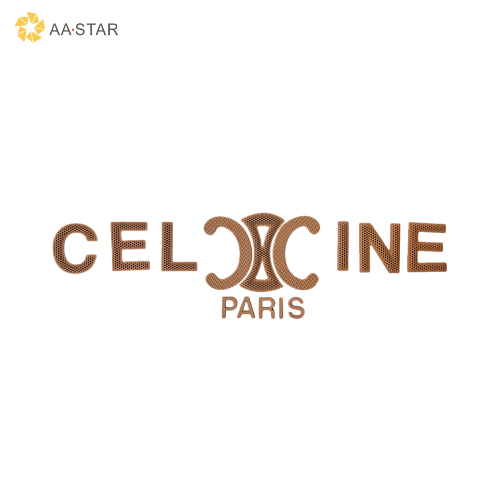 Custom letter iron on logo large stock heat transfer for clothing