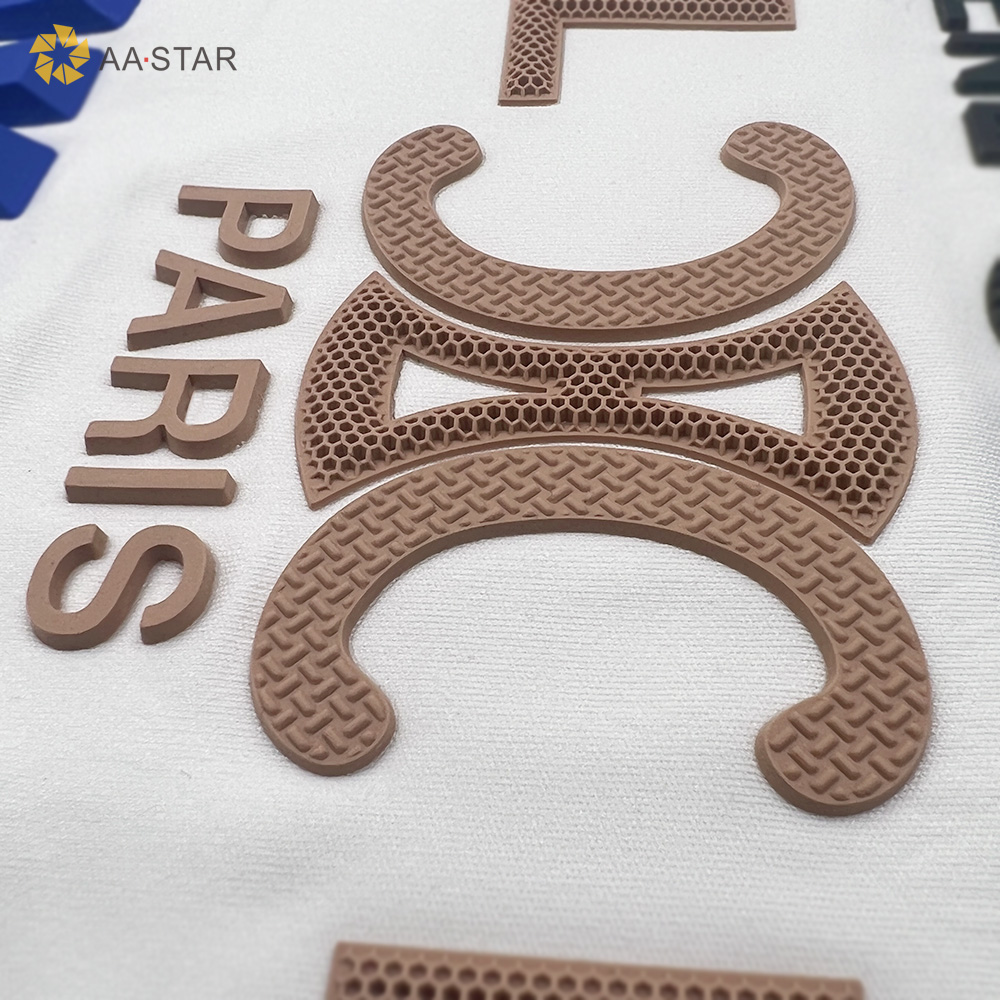 Custom letter iron on logo large stock heat transfer for clothing