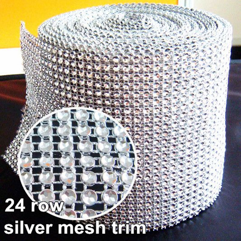 Fast delivery crystal hotfix rhinestone mesh sheet for decoration