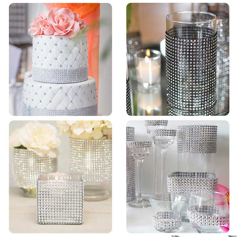 Fast delivery crystal hotfix rhinestone mesh sheet for decoration