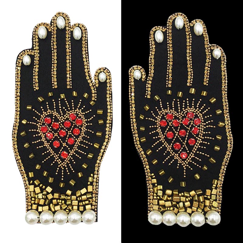 embriodery rhinestone patch