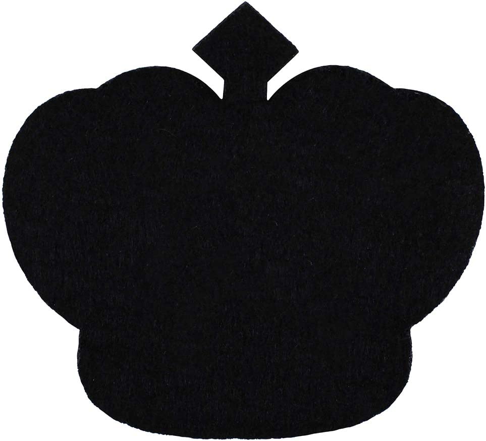 rhinestone crown patch