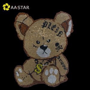 iron on rhinestones transfers for clothing