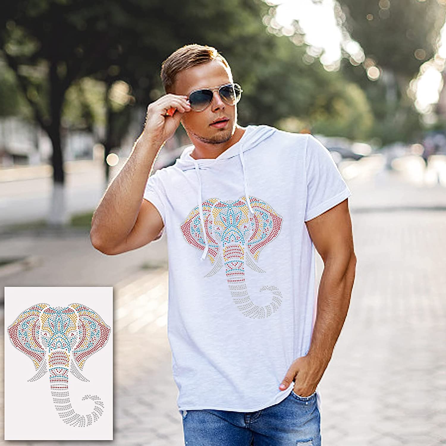 elephant bling transfer