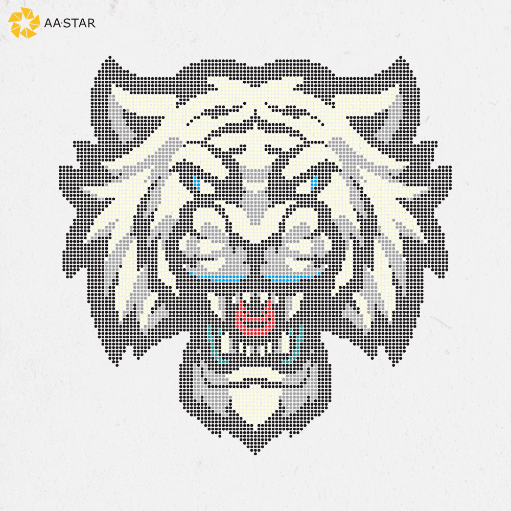 tiger rhinestone decoration design