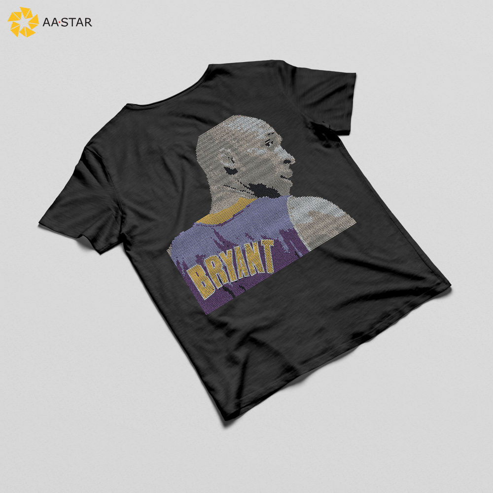kobe rhinestone transfer