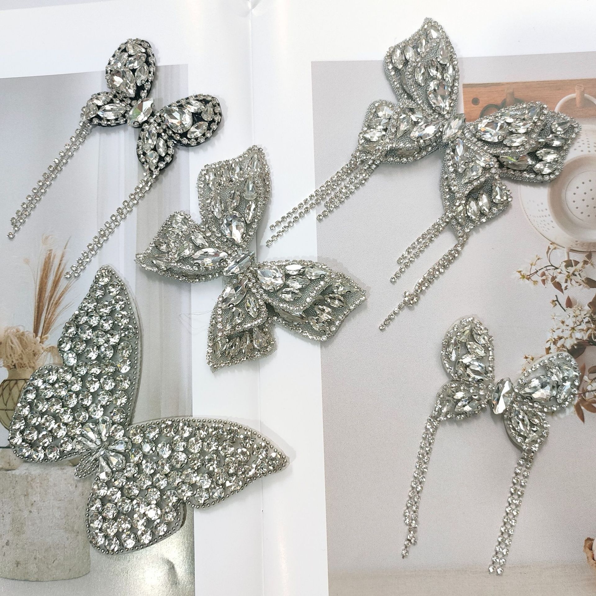 dazzling garment accessories