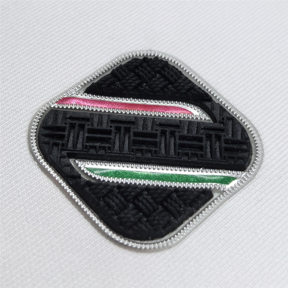 3d rubber heat transfer logo silicone