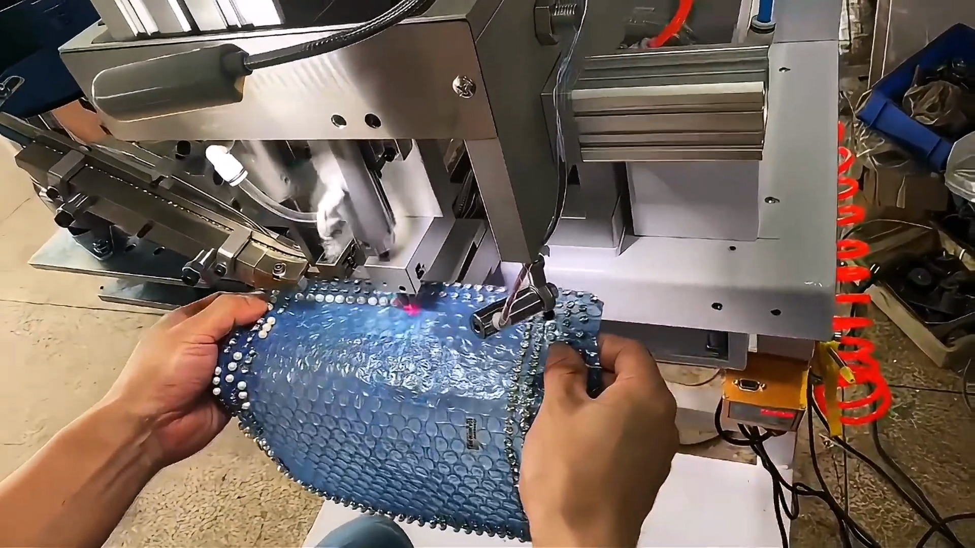 automatic pearl setting machine