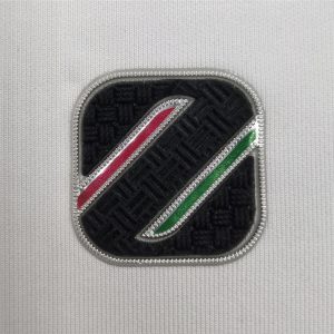 3d rubber heat transfer logo silicone