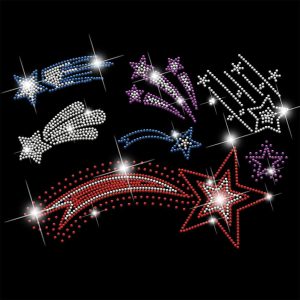 star rhinestone transfers